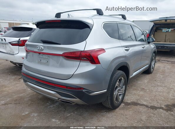 5NMS24AJ0MH341289 2021 HYUNDAI SANTA FE Silver Trasero derecho