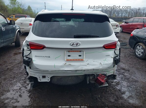 5NMS2CAD0KH049255 2019 HYUNDAI SANTA FE White Vista frontal