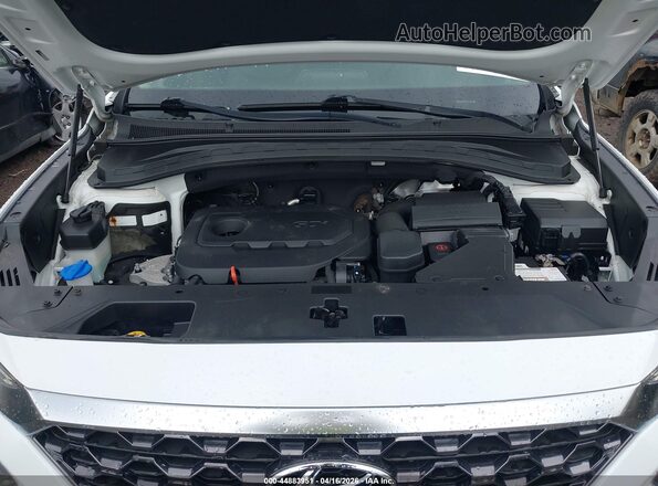 5NMS2CAD0KH049255 2019 HYUNDAI SANTA FE White Vista trasera