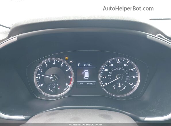 5NMS2CAD0KH049255 2019 HYUNDAI SANTA FE White Vista de los asientos traseros