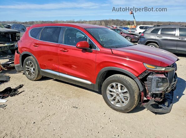 5NMS2CAD2KH030867 2019 HYUNDAI SANTA Red Delantero derecho