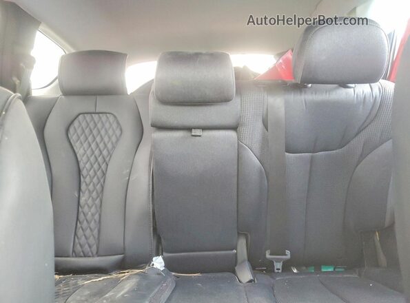 5NMS2CAD2KH030867 2019 HYUNDAI SANTA Red Vista de los asientos traseros