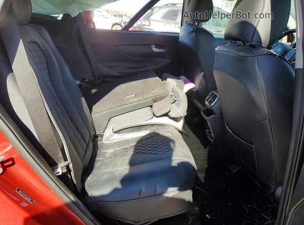 5NMS2CAD2KH030867 2019 HYUNDAI SANTA Red Vista interior trasera