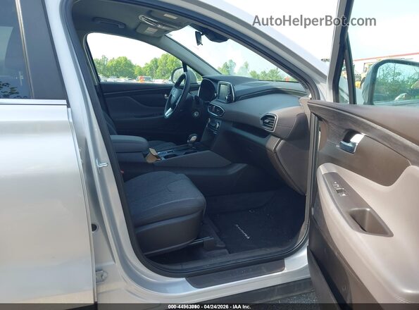 5NMS2CAD3KH136535 2019 HYUNDAI SANTA FE Серебряный Вид салона спереди