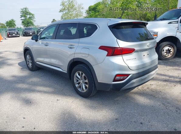 5NMS2CAD3KH136535 2019 HYUNDAI SANTA FE Серебряный Задняя левая четверть