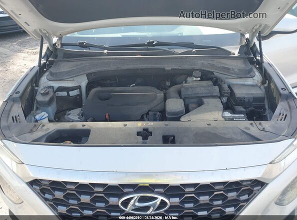 5NMS2CAD3KH136535 2019 HYUNDAI SANTA FE Серебряный Вид сзади