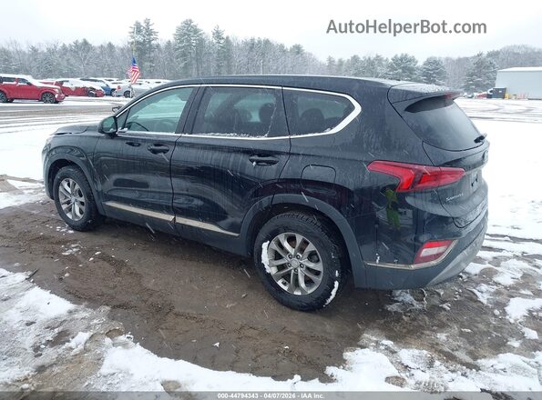 5NMS2CAD9KH036911 2019 HYUNDAI SANTA FE Black Trasero izquierdo