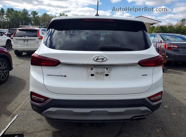 5NMS2CAD9KH096526 2019 HYUNDAI SANTA Белый Вид сзади