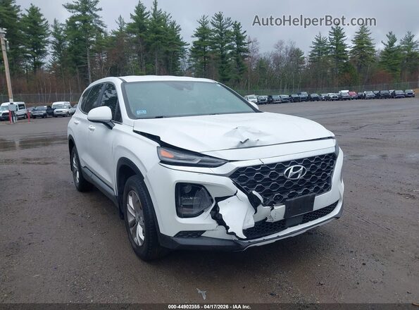 5NMS2CADXLH290192 2020 HYUNDAI SANTA FE White Front view