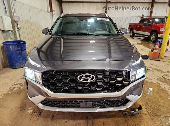 5NMS2DA19PH501187 2023 HYUNDAI SANTA FE HYBRID BLUE Gray Front view
