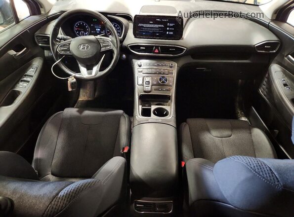 5NMS2DA19PH501187 2023 HYUNDAI SANTA FE HYBRID BLUE Gray Dashboard view