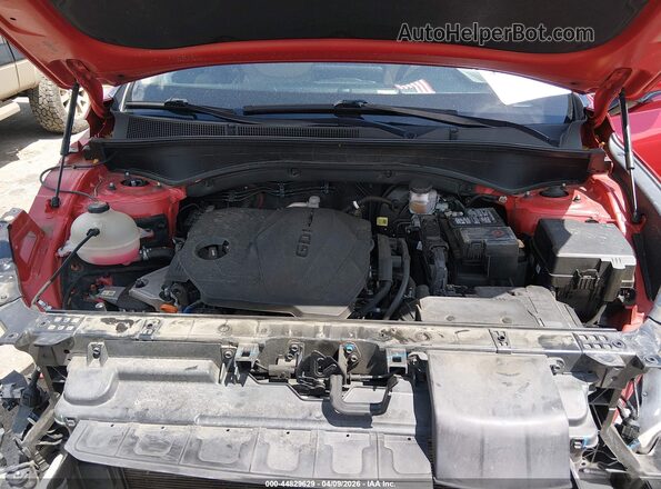 5NMS2DAJ2PH533947 2023 HYUNDAI SANTA FE Red Հետևի տեսք