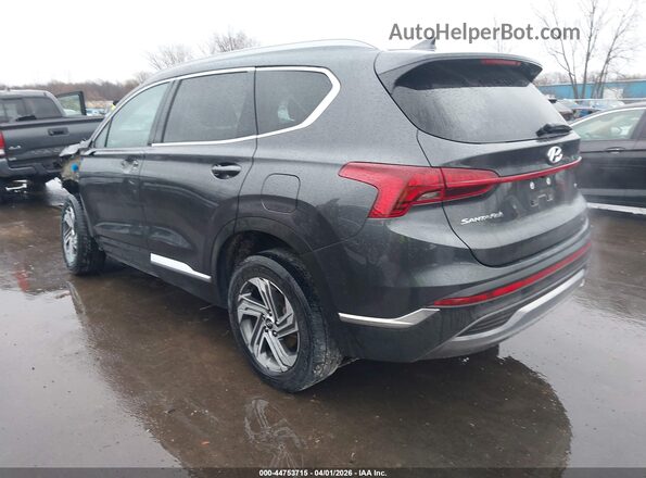 5NMS2DAJ3MH347653 2021 HYUNDAI SANTA FE Gray Հետևի ձախ