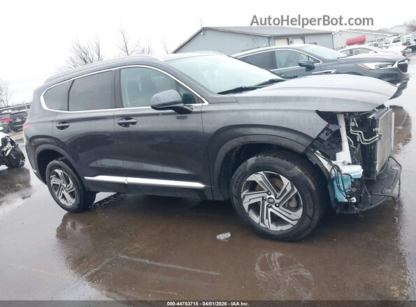 5NMS2DAJ3MH347653 2021 HYUNDAI SANTA FE Gray Սալոնի 360 աստիճան տեսք