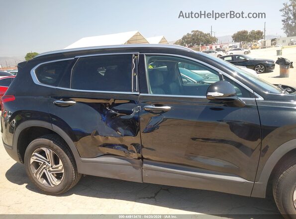 5NMS2DAJ3PH627271 2023 HYUNDAI SANTA FE Black Widok z przodu