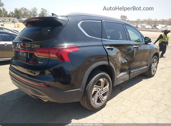 5NMS2DAJ3PH627271 2023 HYUNDAI SANTA FE Black Tył prawy