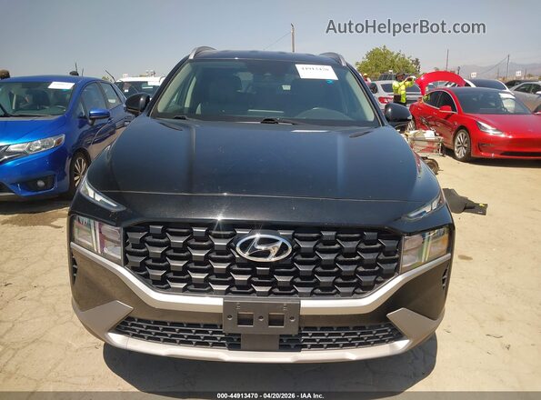 5NMS2DAJ3PH627271 2023 HYUNDAI SANTA FE Black Widok zestawu wskaźników