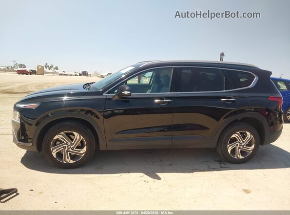 5NMS2DAJ3PH627271 2023 HYUNDAI SANTA FE Black Widok wnętrza 360 stopni