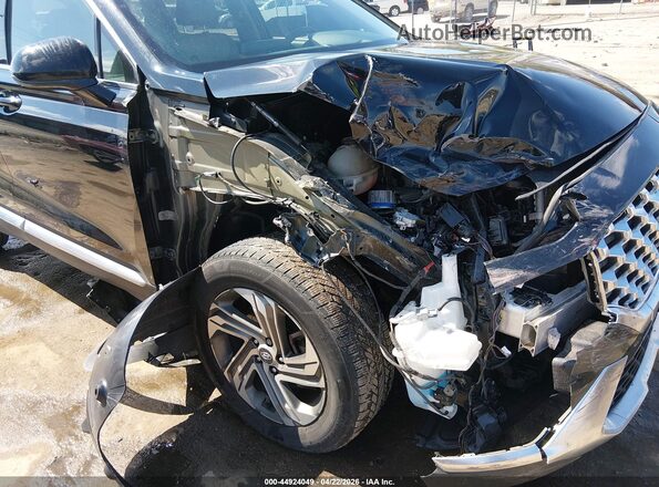 5NMS2DAJ6NH393138 2022 HYUNDAI SANTA FE Black Vista frontal