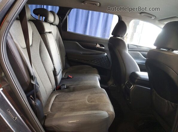 5NMS2DAJ7MH329981 2021 HYUNDAI SANTA Gray უკანა სალონის ხედი