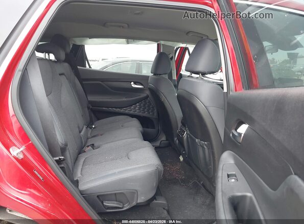 5NMS2DAJ8NH406486 2022 HYUNDAI SANTA FE Red VIN sticker view
