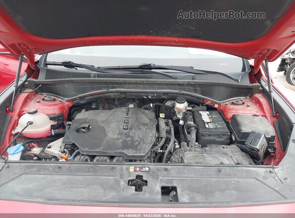 5NMS2DAJ8NH406486 2022 HYUNDAI SANTA FE Red Rear view