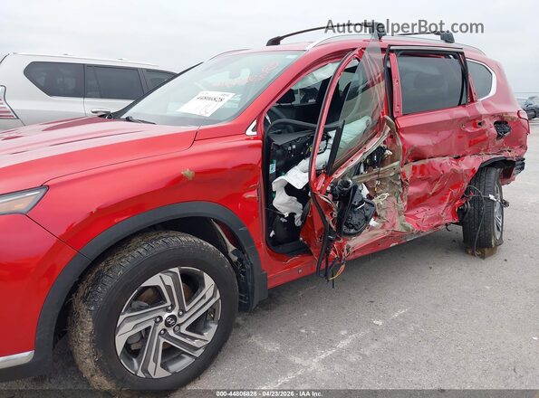 5NMS2DAJ8NH406486 2022 HYUNDAI SANTA FE Red 