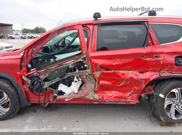 5NMS2DAJ8NH406486 2022 HYUNDAI SANTA FE Red Front view
