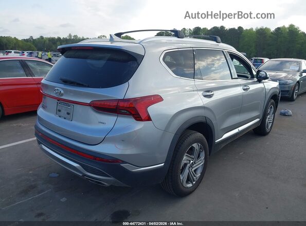 5NMS2DAJ8NH457082 2022 HYUNDAI SANTA FE Серебряный Задняя правая четверть