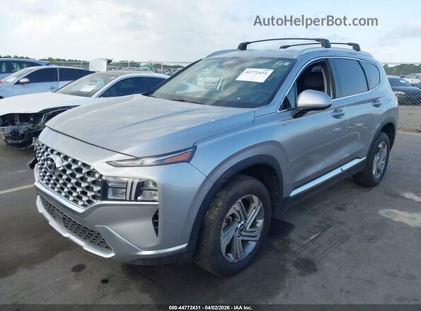 5NMS2DAJ8NH457082 2022 HYUNDAI SANTA FE Серебряный Передняя левая четверть