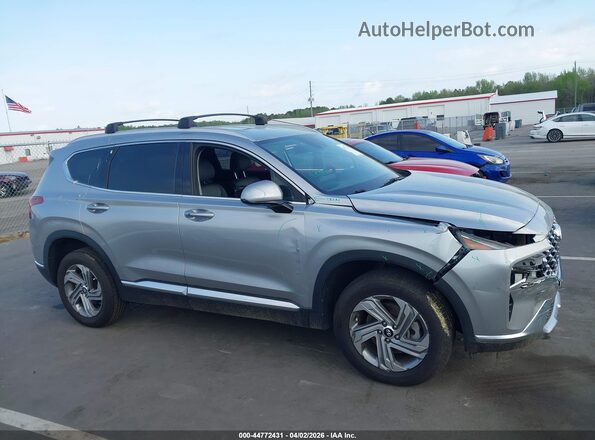 5NMS2DAJ8NH457082 2022 HYUNDAI SANTA FE Серебряный Вид задней части салона