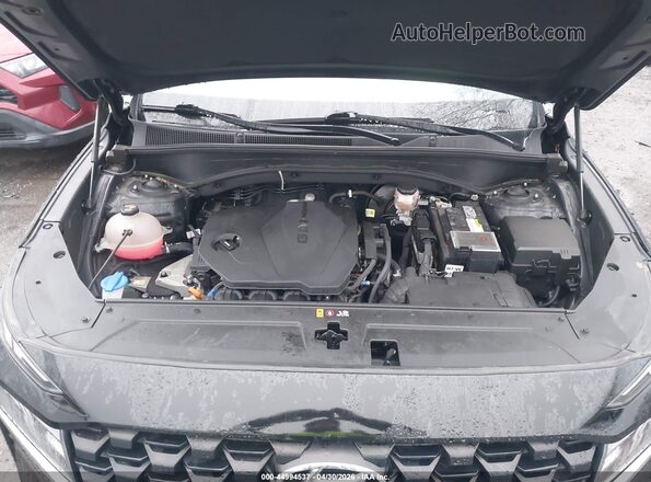5NMS2DAJ8PH602396 2023 HYUNDAI SANTA FE Black Rear view