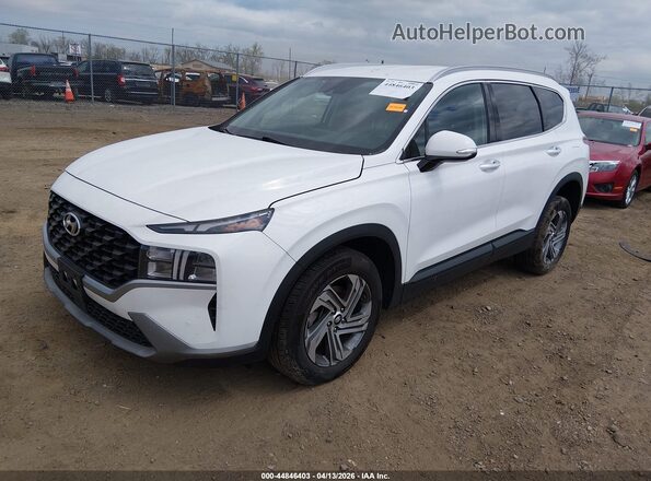 5NMS2DAJ8PH612684 2023 HYUNDAI SANTA FE White Передня ліва чверть