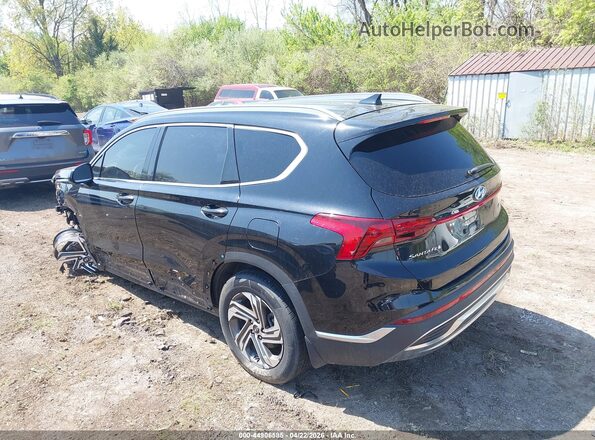 5NMS2DAJ9NH454028 2022 HYUNDAI SANTA FE Black Հետևի ձախ