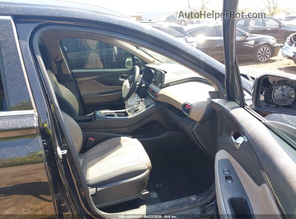 5NMS2DAJ9NH454028 2022 HYUNDAI SANTA FE Black Սալոնի դիմացի տեսք