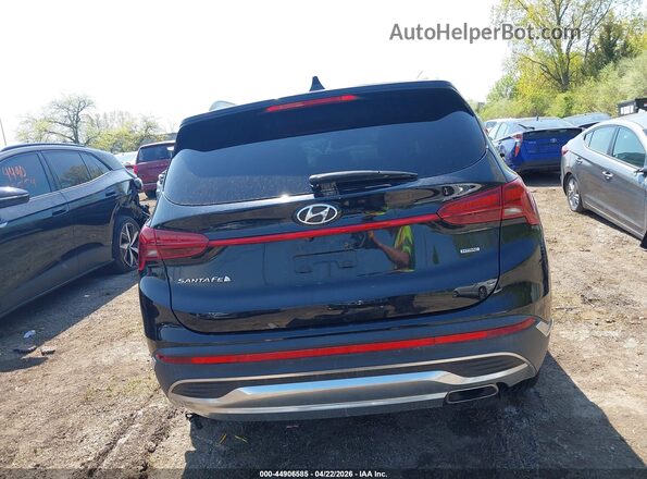 5NMS2DAJ9NH454028 2022 HYUNDAI SANTA FE Black 