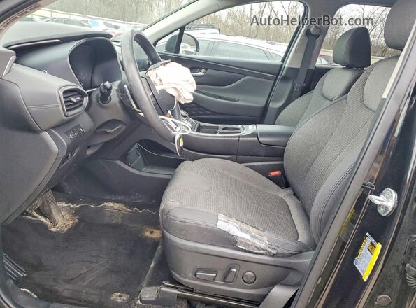 5NMS2DAJXMH371058 2021 HYUNDAI SANTA Black Vista interior delantera