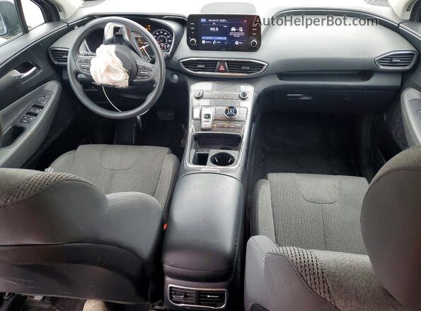 5NMS2DAJXMH371058 2021 HYUNDAI SANTA Black Vista del salpicadero
