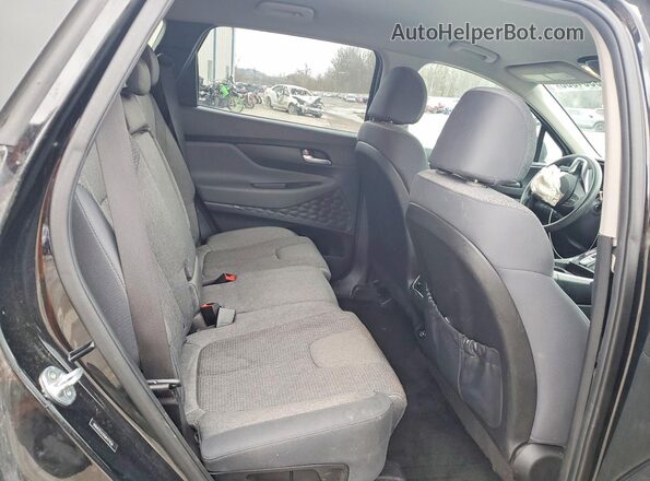 5NMS2DAJXMH371058 2021 HYUNDAI SANTA Black Vista interior trasera