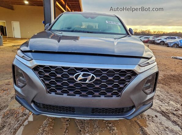 5NMS33AD0LH168440 2020 HYUNDAI SANTA Gray Widok z przodu