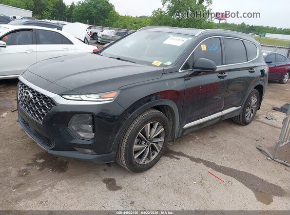 5NMS33AD1LH165417 2020 HYUNDAI SANTA FE Black Vista tres cuartos delantera izquierda