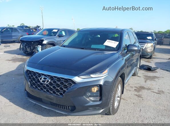 5NMS33AD3LH244653 2020 HYUNDAI SANTA FE Gray Front left