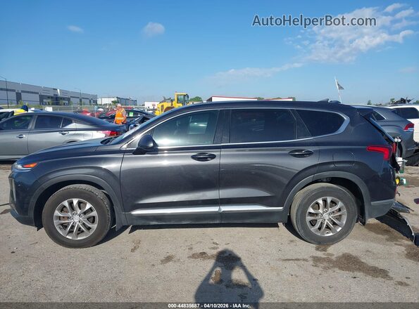 5NMS33AD3LH244653 2020 HYUNDAI SANTA FE Gray 360 interior view