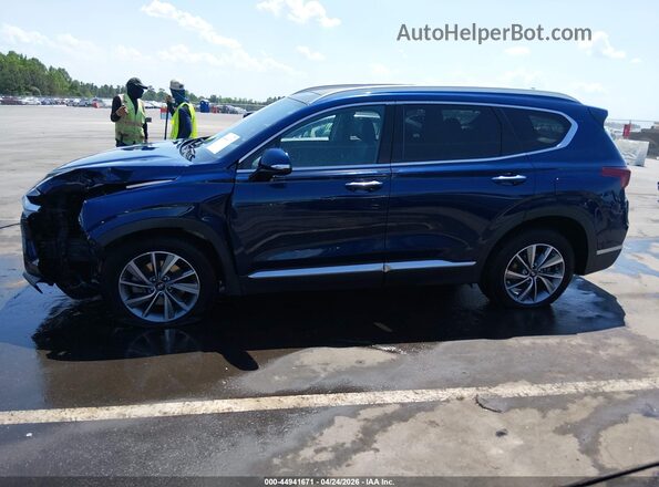 5NMS33AD3LH253384 2020 HYUNDAI SANTA FE Синий Панорамный вид салона 360°