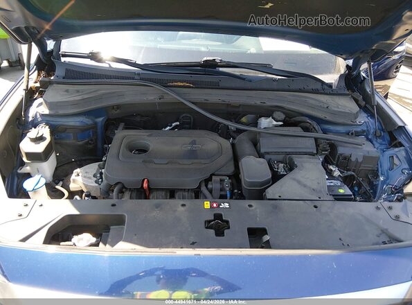 5NMS33AD3LH253384 2020 HYUNDAI SANTA FE Синий Вид сзади