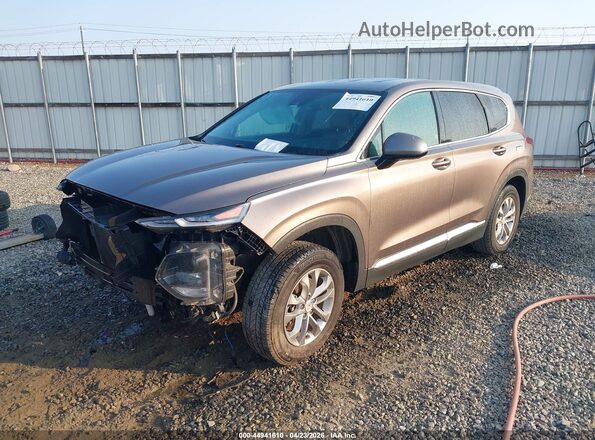 5NMS33AD4LH200239 2020 HYUNDAI SANTA FE Gray წინა მარცხენა ხედი სამი მეოთხედიდან