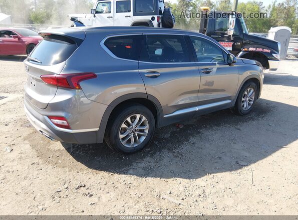 5NMS33AD5KH131236 2019 HYUNDAI SANTA FE Gray უკანა მარჯვენა