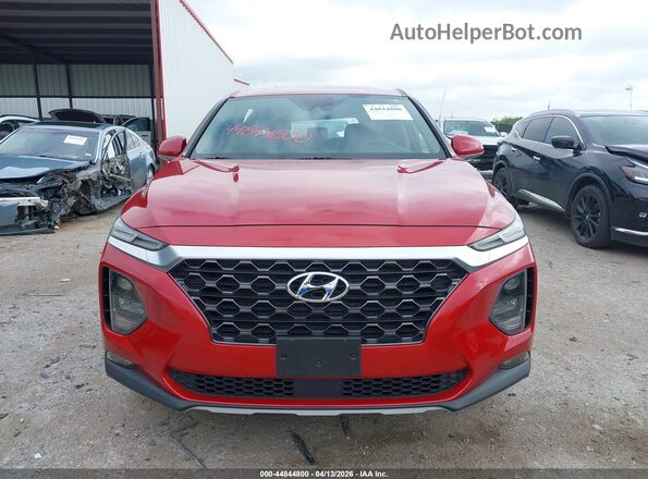 5NMS33AD5LH145154 2020 HYUNDAI SANTA FE Красный Вид панели приборов