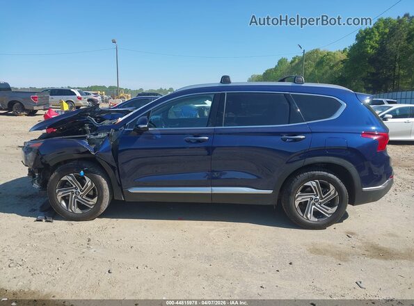 5NMS34AJ4NH452944 2022 HYUNDAI SANTA FE Blue 