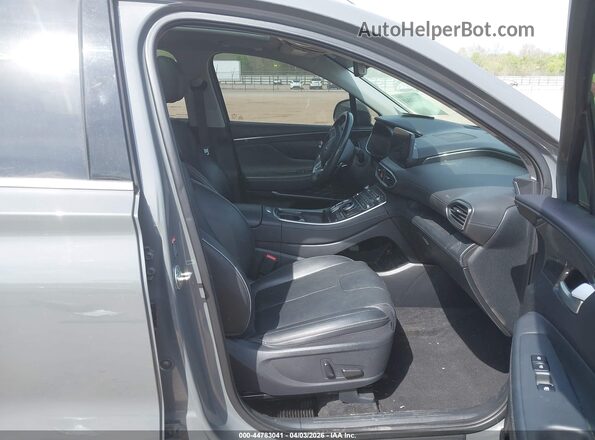 5NMS34AJ6MH328690 2021 HYUNDAI SANTA FE Серый Вид салона спереди